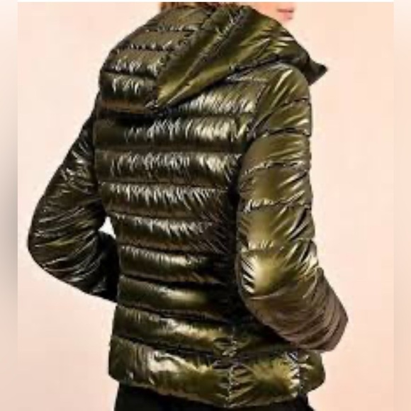 Calvin Klein Quilted Green Jacket - Picture 1 of 6